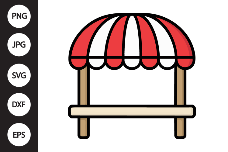 Shop Stand SVG