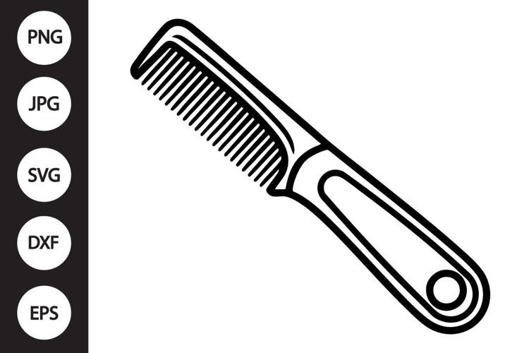 Barber Comb SVG