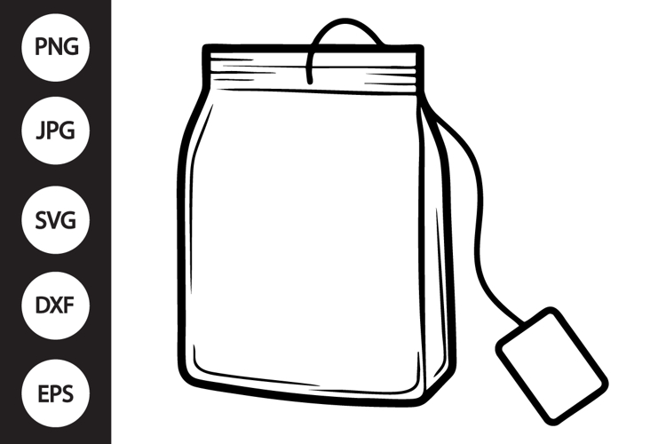 Tea Bag Clipart Image 3