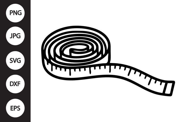 Measuring Tape Clipart Image 8
