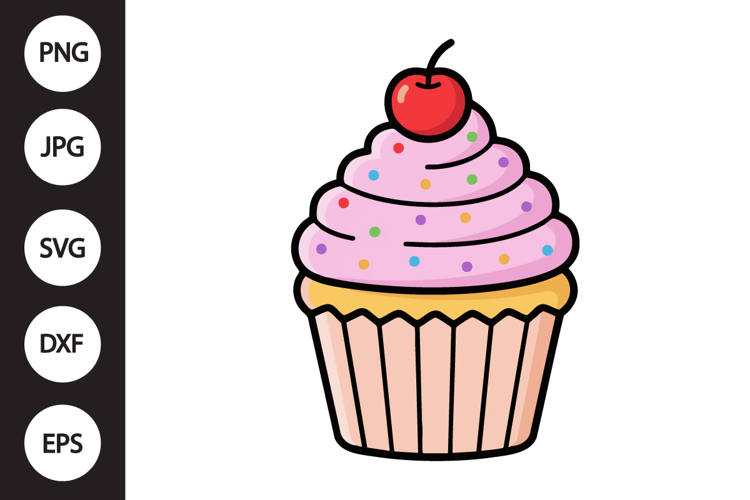 Cupcake Clipart Image 4