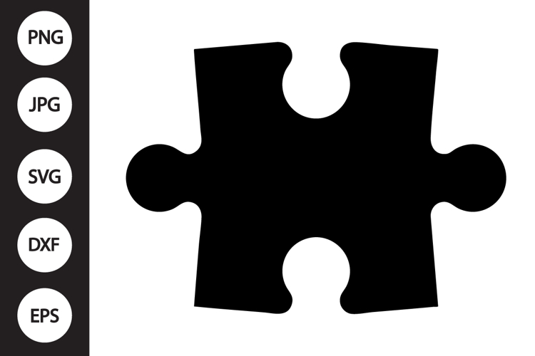 Puzzle Piece Silhouette Image 5