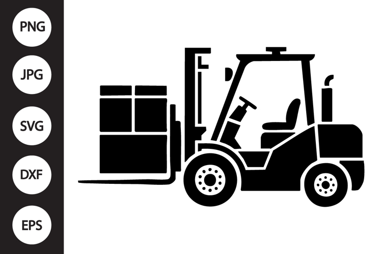 Forklift Clipart