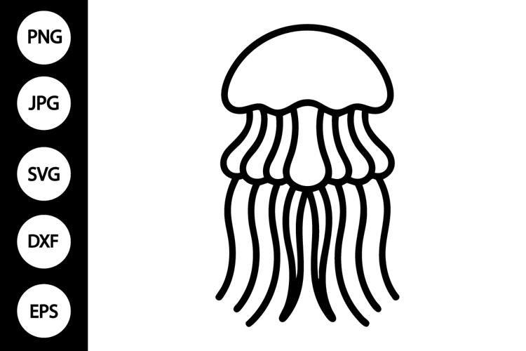 Jellyfish Svg Image 12