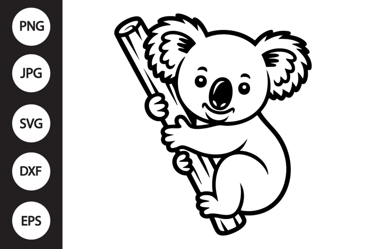 Koala Svg Image 18