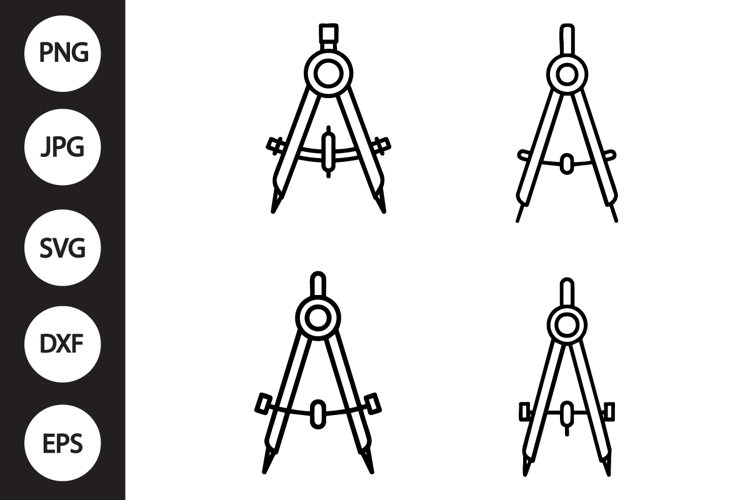 School Compass SVG, School Compass Clipart