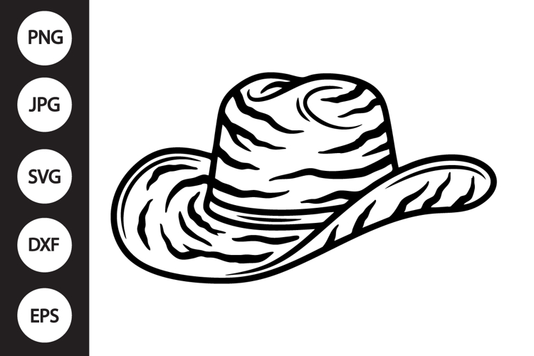 Hat Silhouette Image 14