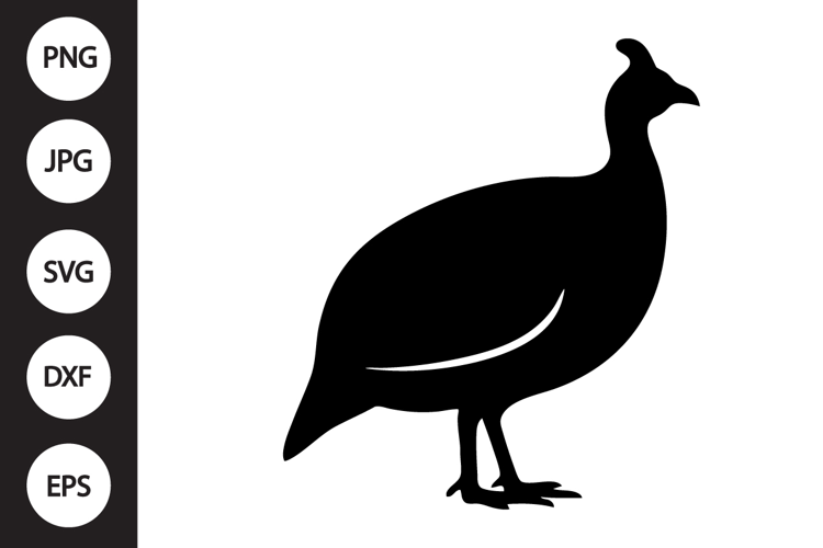 Guinea Fowl SVG