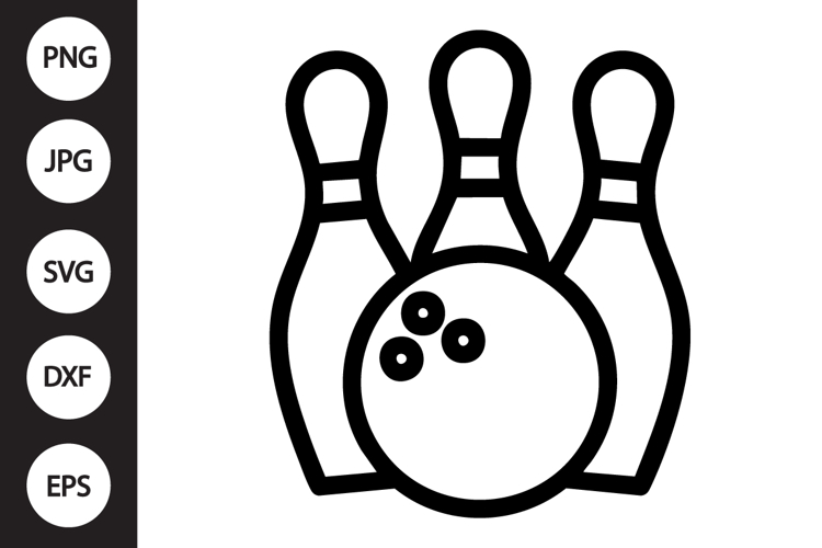 Bowling Silhouette Image 15