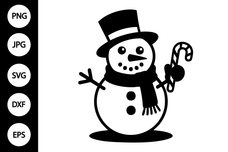 Cricut Snowman Svg Image 13