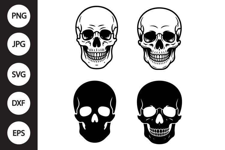  Skull Outline