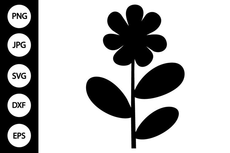 Flower Silhouette Image 3