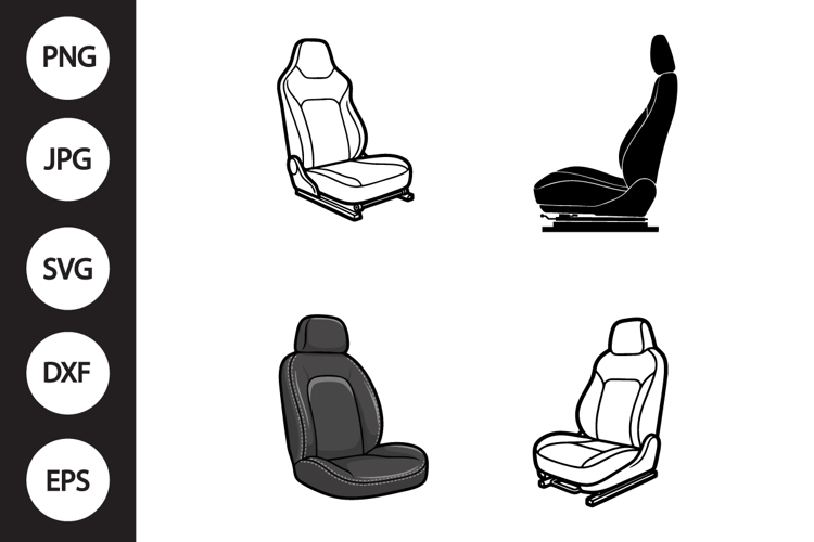 Car Seat SVG, Car Seat Clipart