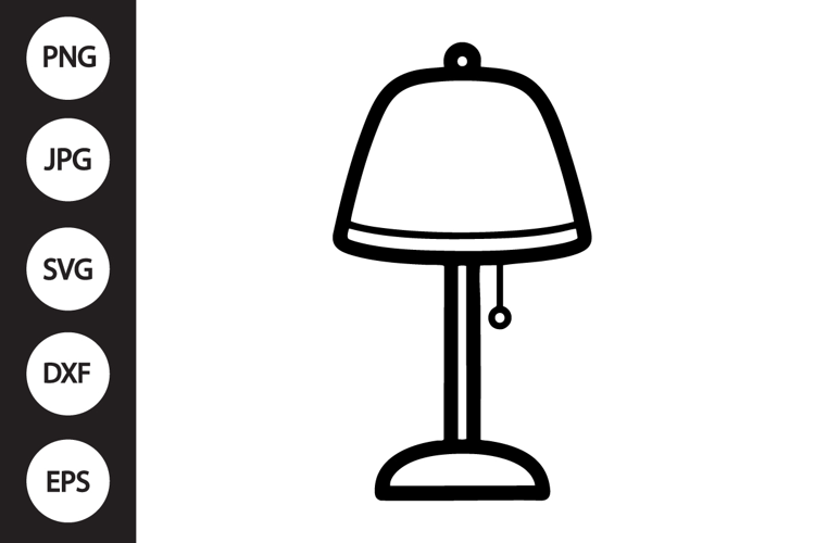 Table Lamp SVG