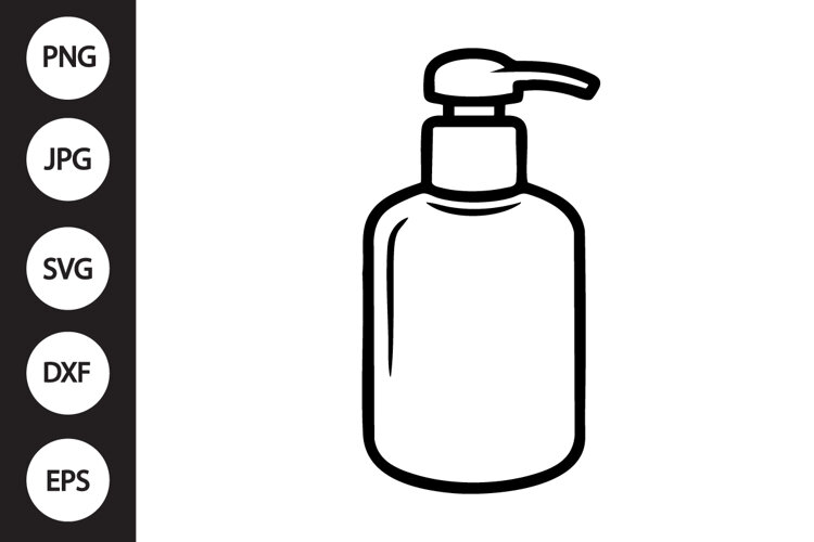 Hand Sanitizer SVG example image 1