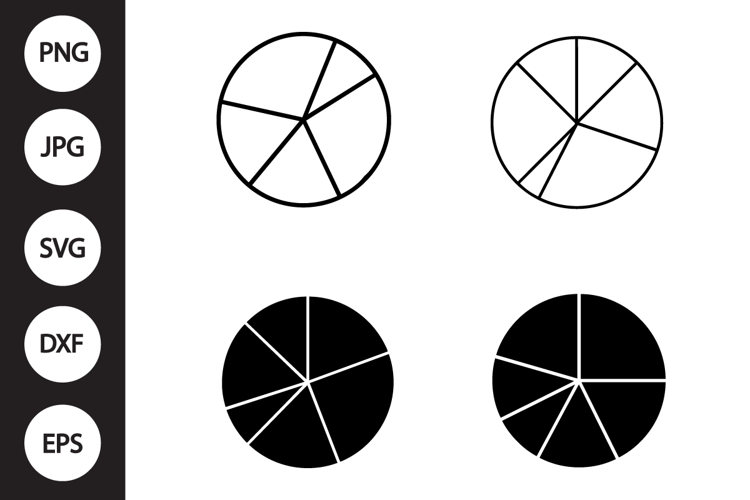 Pie Chart SVG, Pie Chart Clipart