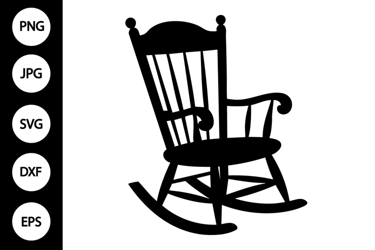 Rocking Chair Clipart Image 4