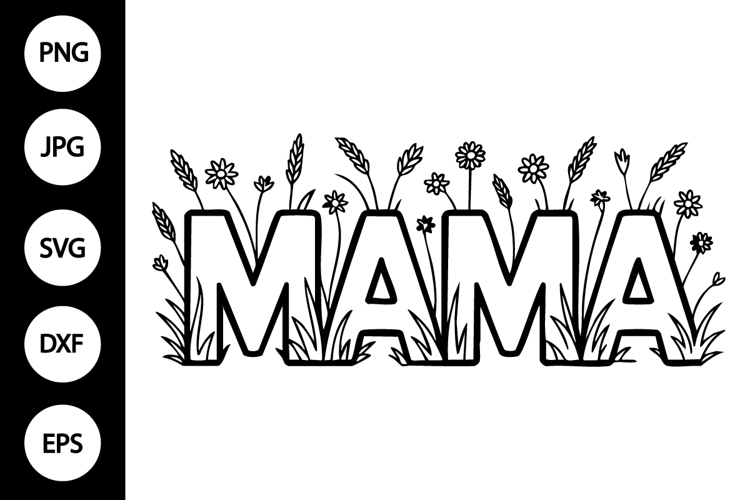 Flowers Silhouette Image 8