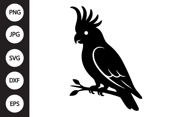 Cockatoo Bird SVG
