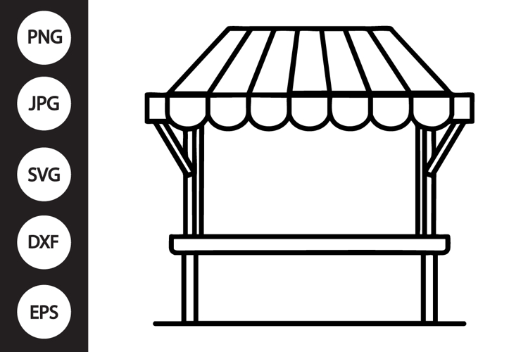 Shop Stand SVG