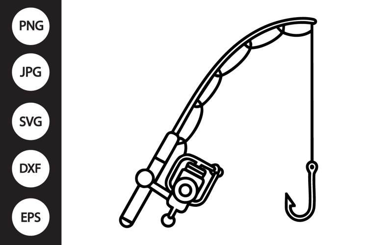 Fishing Rod Svg Image 4