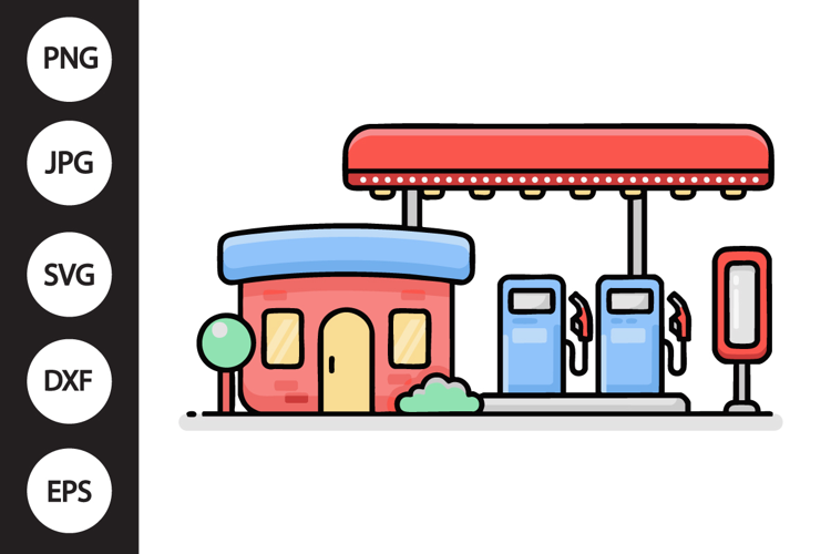 Gas Station SVG