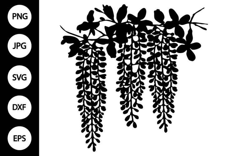 Flower Silhouette Image 17
