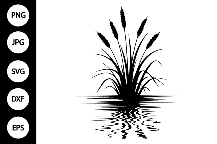 Grass Silhouette Image 2