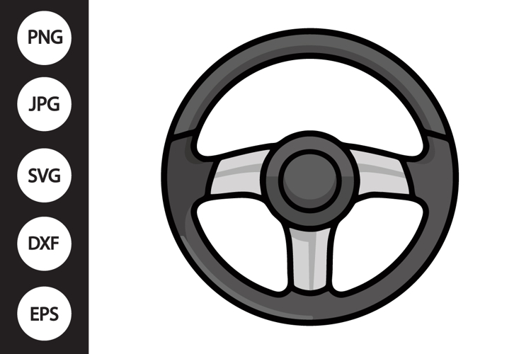 Steering Wheel Clipart Image 3