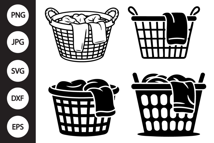 Laundry Basket Clipart Image 15