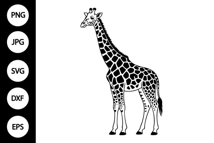 Giraffe Clipart Image 7