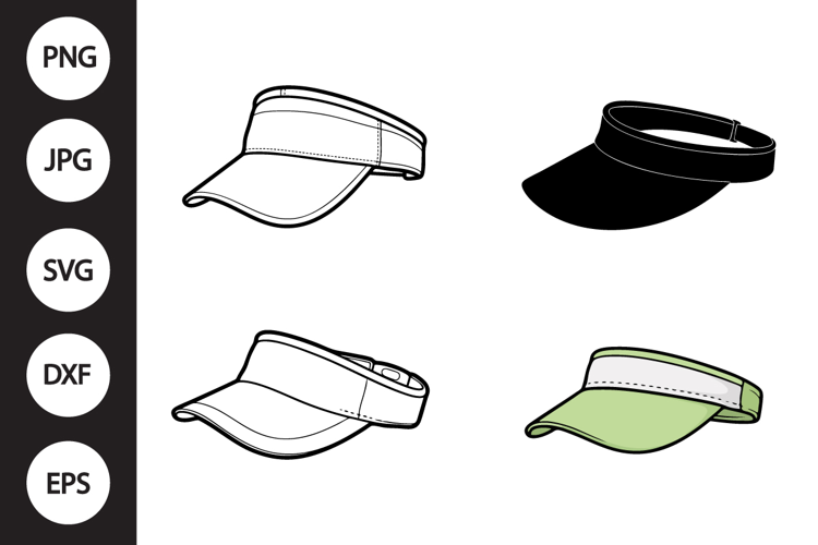 Sun Visor SVG, Sun Visor Clipart