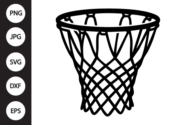 Basketball Hoop SVG example image 1