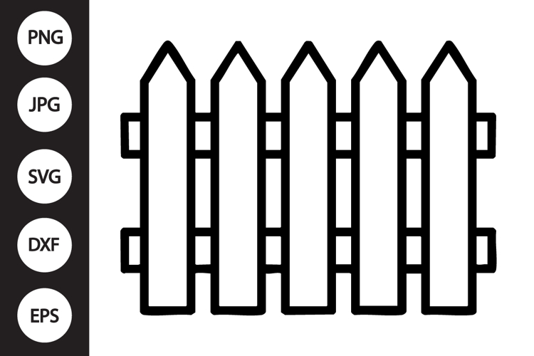 Fence Silhouette Image 11