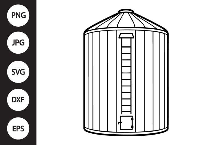 Grain Bin SVG