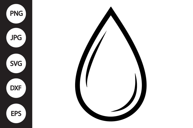 Water Drop SVG example image 1