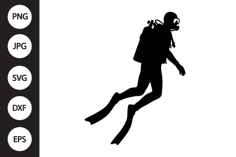 Diver SVG
