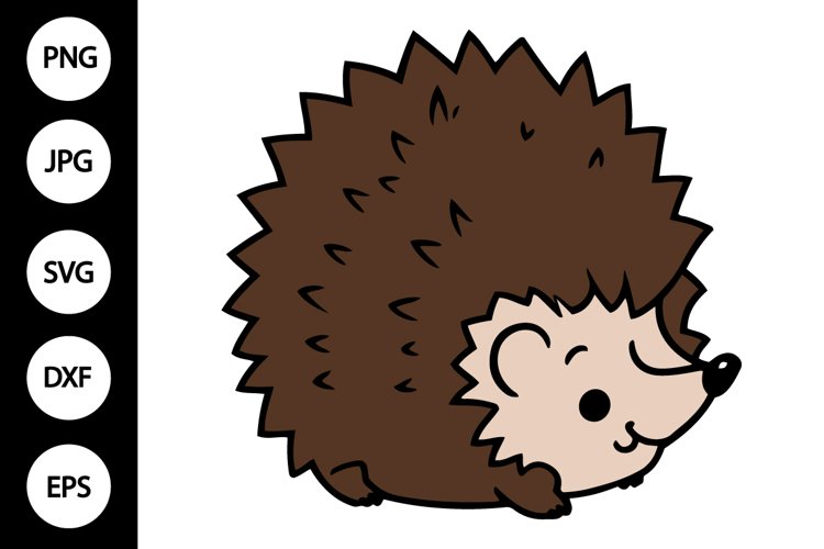 Hedgehog Clipart, Hedgehog SVG