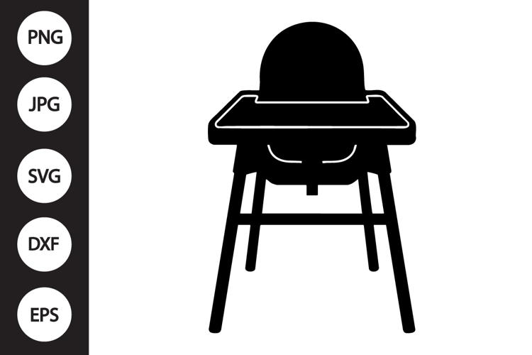 Kids High Chair SVG