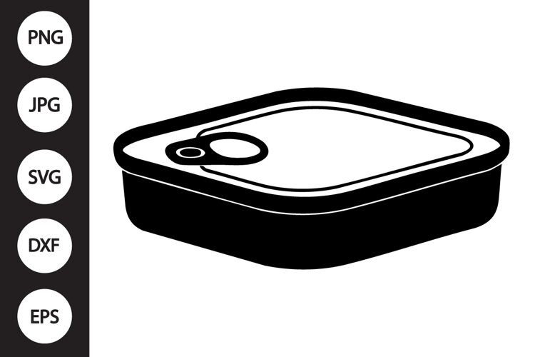 Sardine Can SVG example image 1