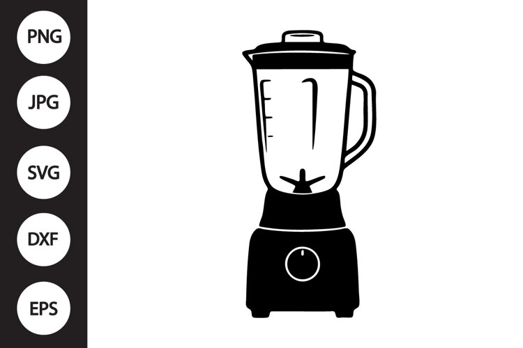 Kitchen Blender SVG example image 1