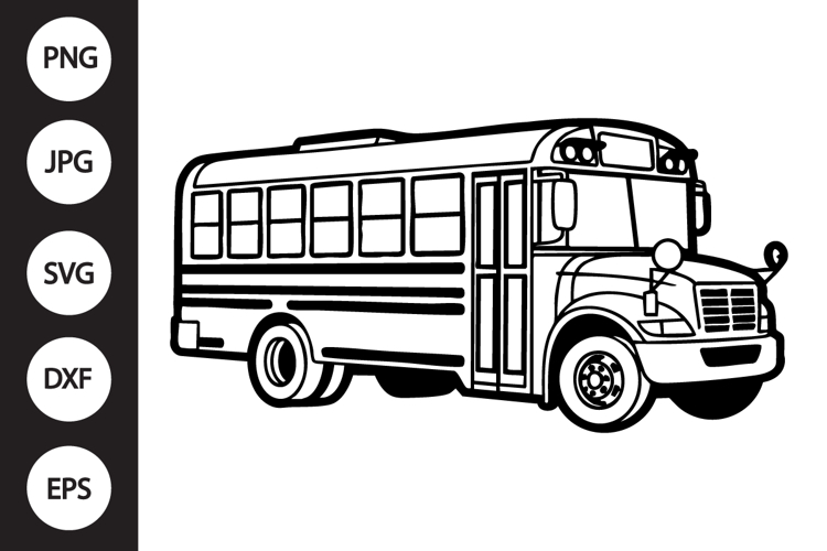 School Bus Clipart  Image 4