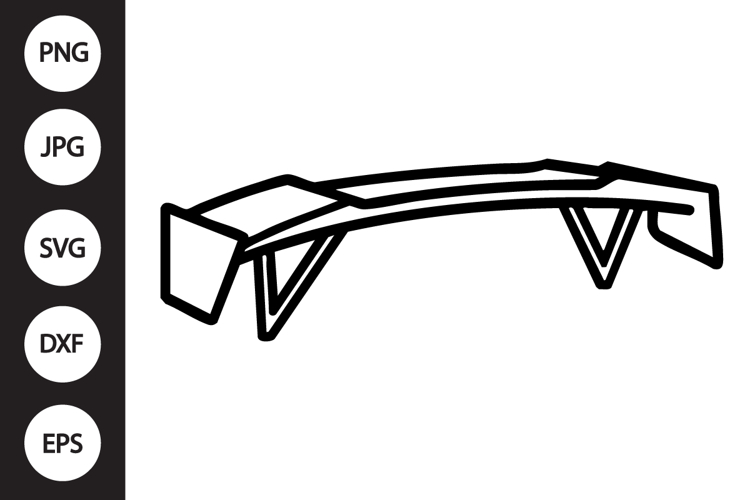 Trunk Spoiler SVG