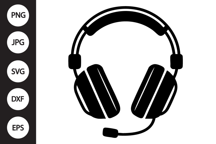 Headset Clipart Image 6
