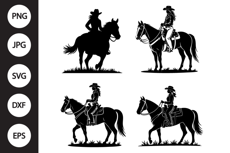 Cowgirl Clipart Image 22