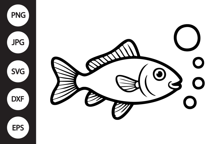 Fish Silhouette Svg Image 4