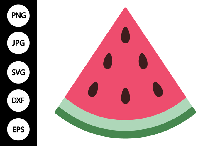 Watermelon Slice Clipart Image 6