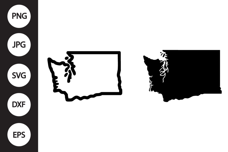 Washington State SVG, Washington State Clipart