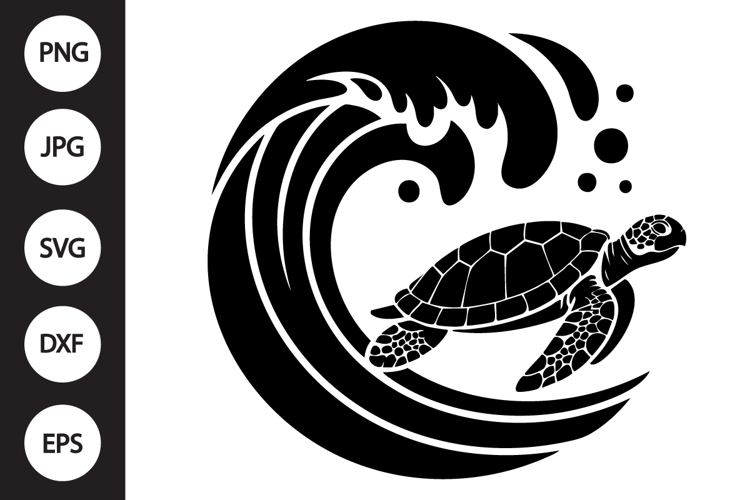 Turtle Silhouette Image 16