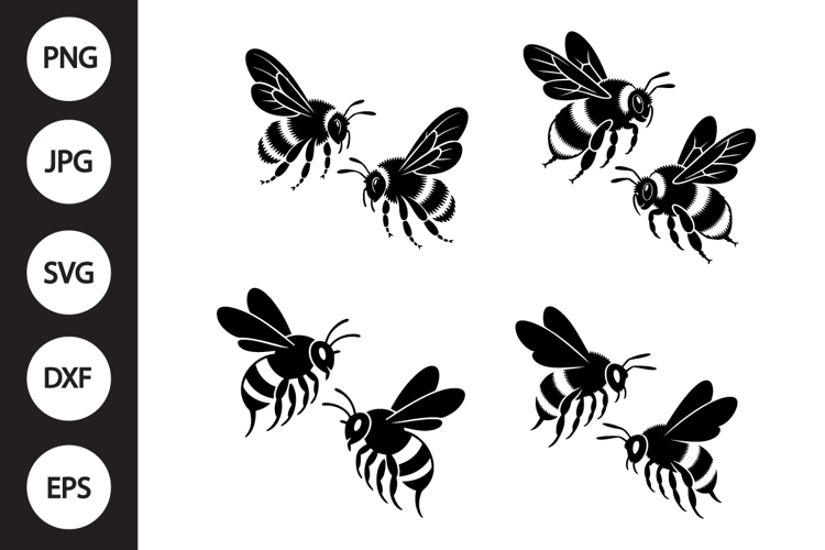 Bees Vector Image 24